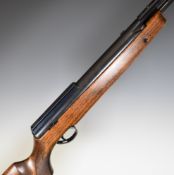 BSA Goldstar .22 under-lever air rifle with chequered semi-pistol grip, raised cheek piece, sling