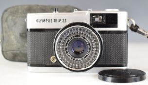 Olympus Trip 35mm film camera, serial number 4863441