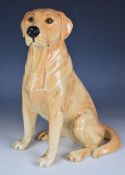 Beswick fireside Golden Labrador model 2314, height 33ccm