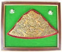 British Army 17th Lancers Czapka / helmet plate