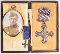 WW1 Distinguished Flying Cross medal awarded to Flying Officer Robert Narcissus (Narry) Essell of