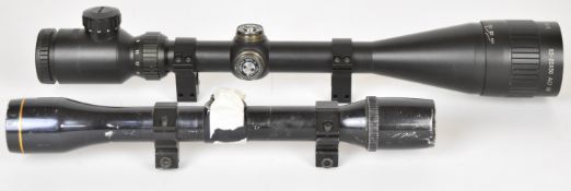 Two rifle scopes Hawke Nite-Eye 6.5-20x50 AO IR and one other.
