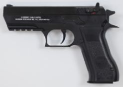 Cybergun Magnum Research Desert Eagle .177 CO2 air pistol with textured grips, multi-shot magazine