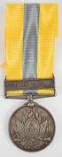 Khedive's Sudan Medal with Sudan 1899 clasp, unnamed as issued