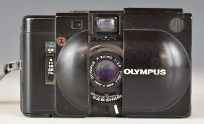 Olympus XA 35mm compact camera with F-Zuiko 1:2.8 f=35mm lens