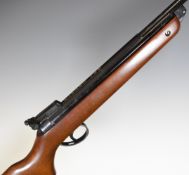 BSA Meteor .22 Cadet training air rifle with semi-pistol grip and adjustable sights, serial number