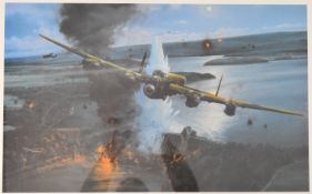 Dambusters interest Robert Taylor signed limited edition (235/400) print Operation Chastise,