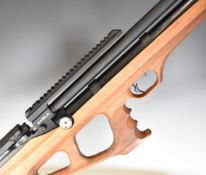 Benjamin Akela .177 PCP carbine air rifle with textured pistol grip, thumb hole stock, 10-shot