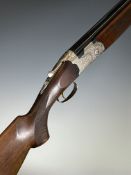 Beretta Silver Pigeon S 12 bore over and under ejector shotgun with named and engraved lock and