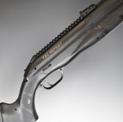 ASG TAC Repeat .177 CO2 air rifle with textured semi-pistol grip and forend, raised cheek piece to
