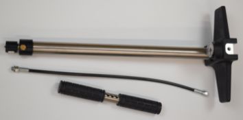 Kral Arms PCP air rifle or pistol pump, in original box with accessories and instructions.