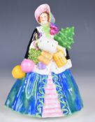 Royal Worcester figurine 'Noel' no 2905, with puce stamp and script 'modelled by Sybil Williams