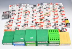A large collection of rifle cartridge re-loading dies, die sets and accessories including .270