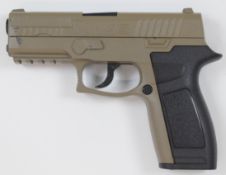 Crosman MK45 .177 CO2 air pistol with composite body, multi-shot magazine and fixed sights, NVSN, in