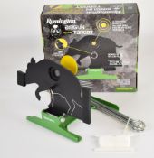 Remington air rifle or pistol target with pull reset, in original box.