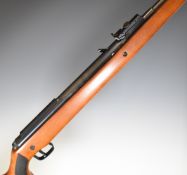 Original Model 50 .22 under-lever air rifle with chequered semi-pistol grip and adjustable trigger