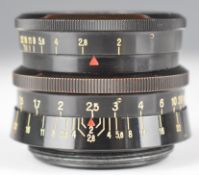 Carl Zeiss Jena Biotar 1:2 f=5.8cm T lens, with screw mount