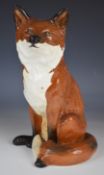 Beswick fireside fox model 2348, height 31cm