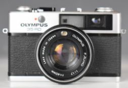 Olympus 35 RD 35mm film camera, serial number 480533, with 1:1.7 f=40mm lens