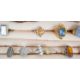 Seventy silver rings including malachite, pressed amber, spinel, amethyst, opal, quartz, garnet, - Image 2 of 9