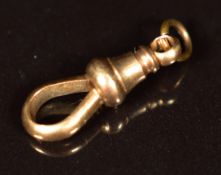 A 15ct gold clip, 1.7g