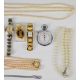 A collection of costume jewellery including Gucci pendant watch, Rocar stopwatch, silver Jubilee - Image 3 of 3