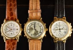 Three gentleman's wristwatches, two Seiko comprising World Timer Chronograph ref. 6M15-9000 and
