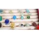 Seventy silver rings including malachite, pressed amber, spinel, amethyst, opal, quartz, garnet, - Image 8 of 9
