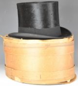 Hope Brothers, London silk top hat, 15.5 x 19.5cm