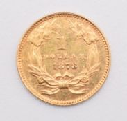 1878 USA $1 gold coin