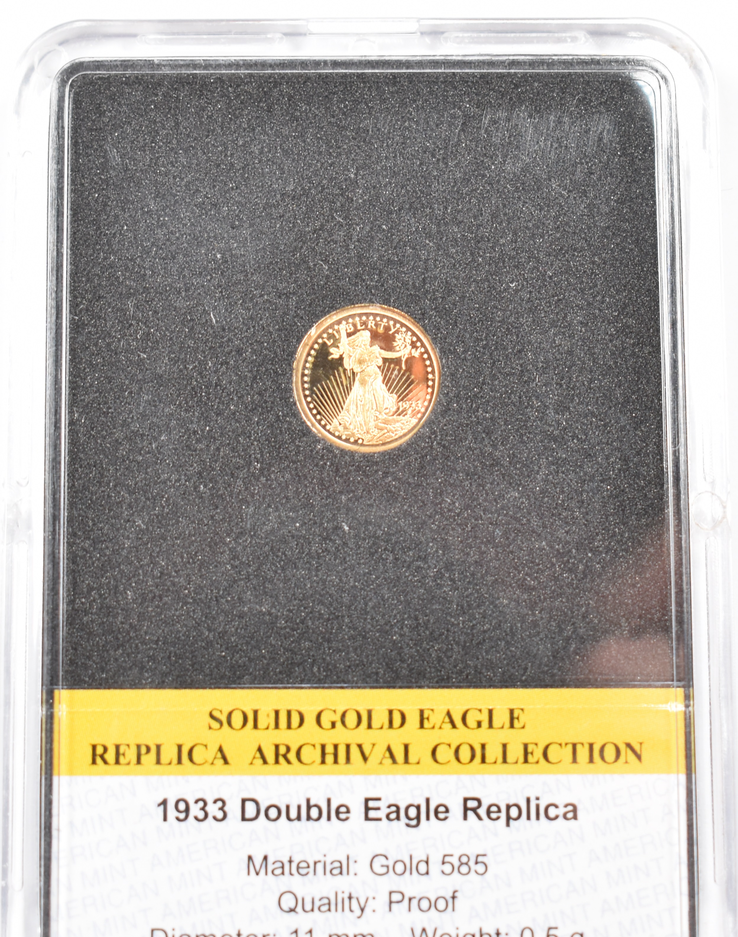 Twelve 0.585 miniature gold coins, each 0.5g, all with certificates - Image 12 of 12