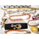 A collection of jewellery including diamanté necklace, paste brooch, agate cabochon, mizpah - Image 3 of 9