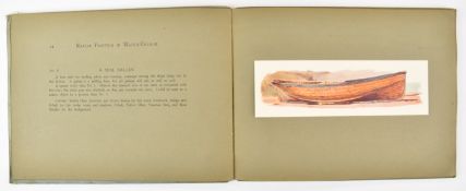 Wyllie's Marine Painting, marine painting in water-colour with twenty-four examples in colour by W.