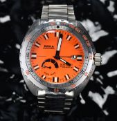Doxa Sub 4000T Professional gentleman's automatic diver's wristwatch with power reserve indicator,