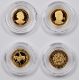 Four Charles III, Diana Princess of Wales and Duke of Cambridge ⅛ sovereign gold coins, all in - Image 2 of 3