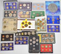 A large collection of Royal Mint and other coin presentation packs