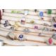 Seventy silver rings including malachite, pressed amber, spinel, amethyst, opal, quartz, garnet, - Image 5 of 9