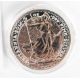 Three Royal Mint and Jubilee Mint silver Britannia coins, with certificates - Image 4 of 4