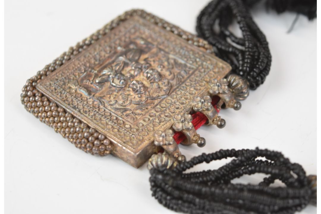 Indian silver pendant - Image 5 of 6