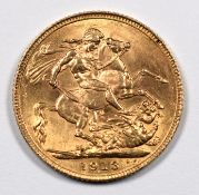1913 George V gold full sovereign
