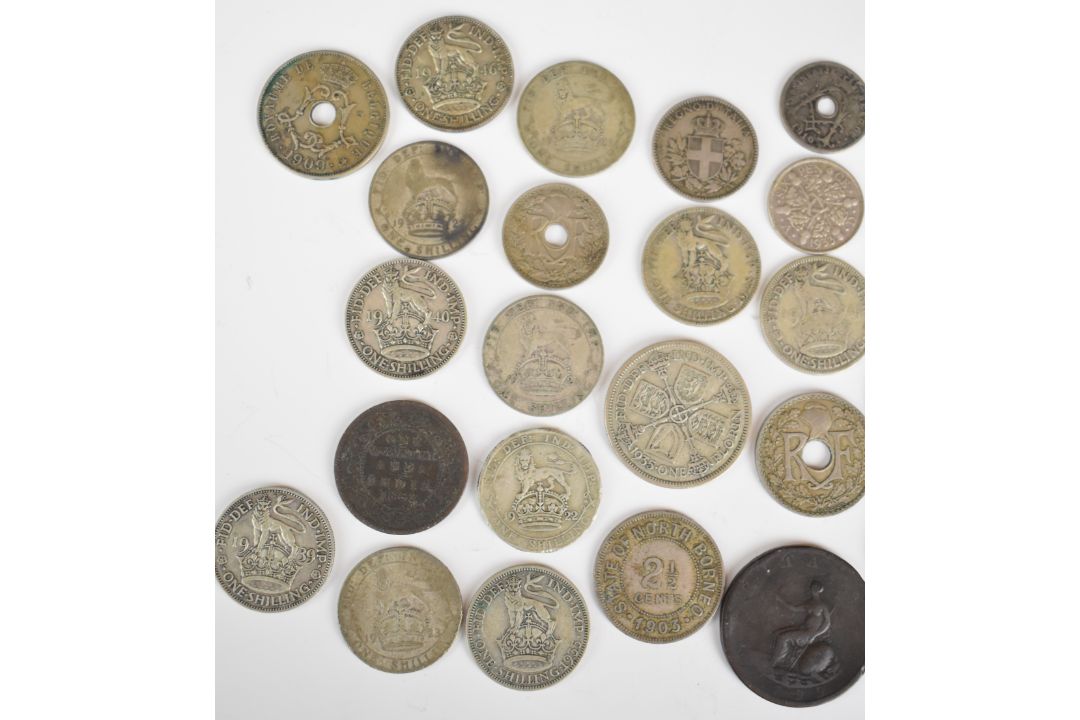 Approximately 92g of pre 1947 English silver coinage together with a quantity of 19th and early 20th - Image 6 of 6