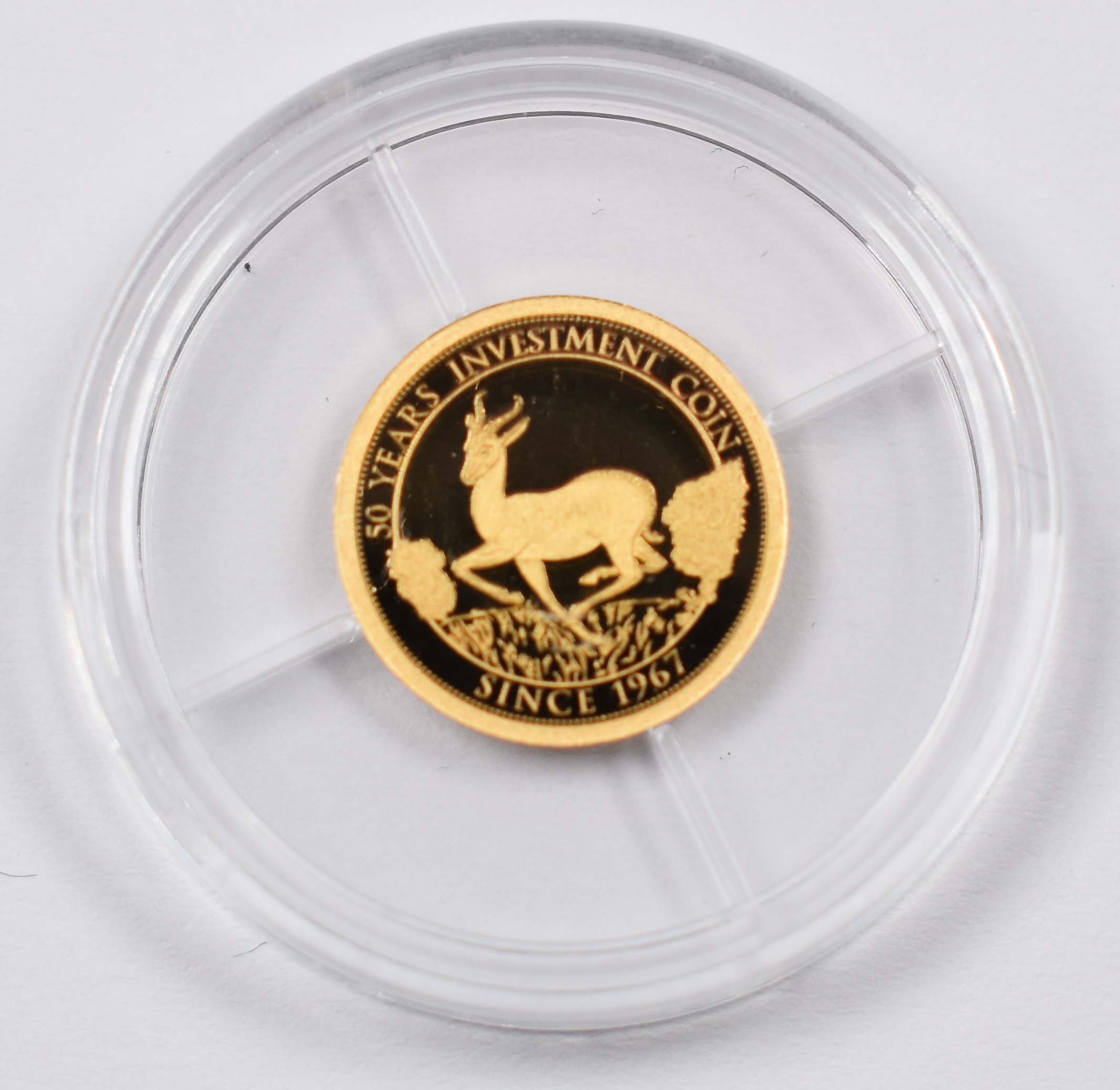 Twelve 0.585 miniature gold coins, each 0.5g, all with certificates - Image 3 of 12