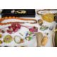 A collection of jewellery including diamanté necklace, paste brooch, agate cabochon, mizpah - Image 9 of 9