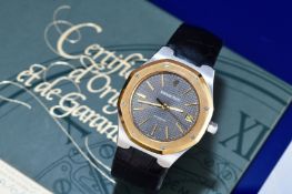 Audemars Piguet Royal Oak gentleman’s automatic wristwatch ref. 14800SA with date aperture, gold