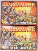 Two Games Workshop Warhammer Battle For Skull Pass table top wargames, both unused in original