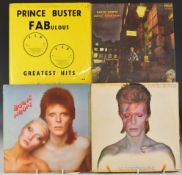 Approximately 130 albums including Prince Buster (Fab Label MS1), Blondie, The Police, Fleetwood