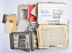 Stroud, Dursley and other Gloucestershire interest ephemera and photographs including an album and