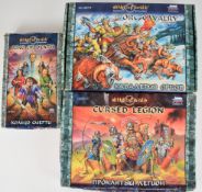 Three Zvezda Ring of Rule fantasy wargaming plastic model kits comprising Ring of Death 8817, Orc