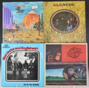 Fourteen Prog Rock, Rock, Folk and Blues Rock LPs to include Glencoe, JJ Cale Okie, Mad Jocks And