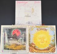 Five Klaatu Rock / Prog Rock albums comprising Magentalane, Endangered Species, Sir Army Suit,